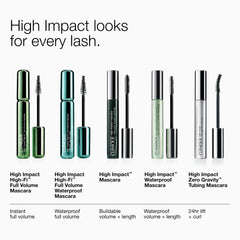 Clinique black mascara swatches on arm showing rich color payoff