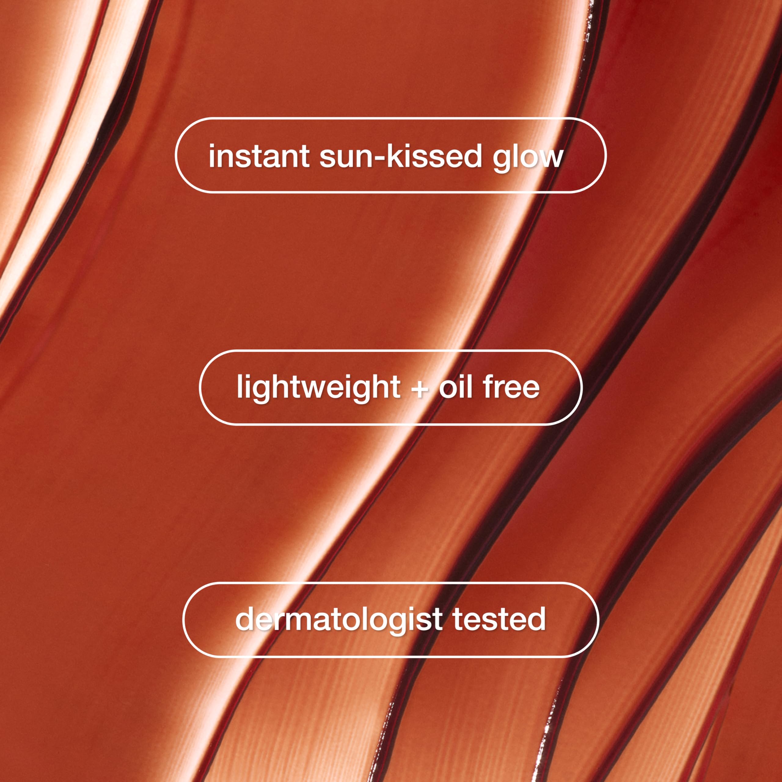 Clinique bronzing drops in use blending on cheek for buildable natural warmth