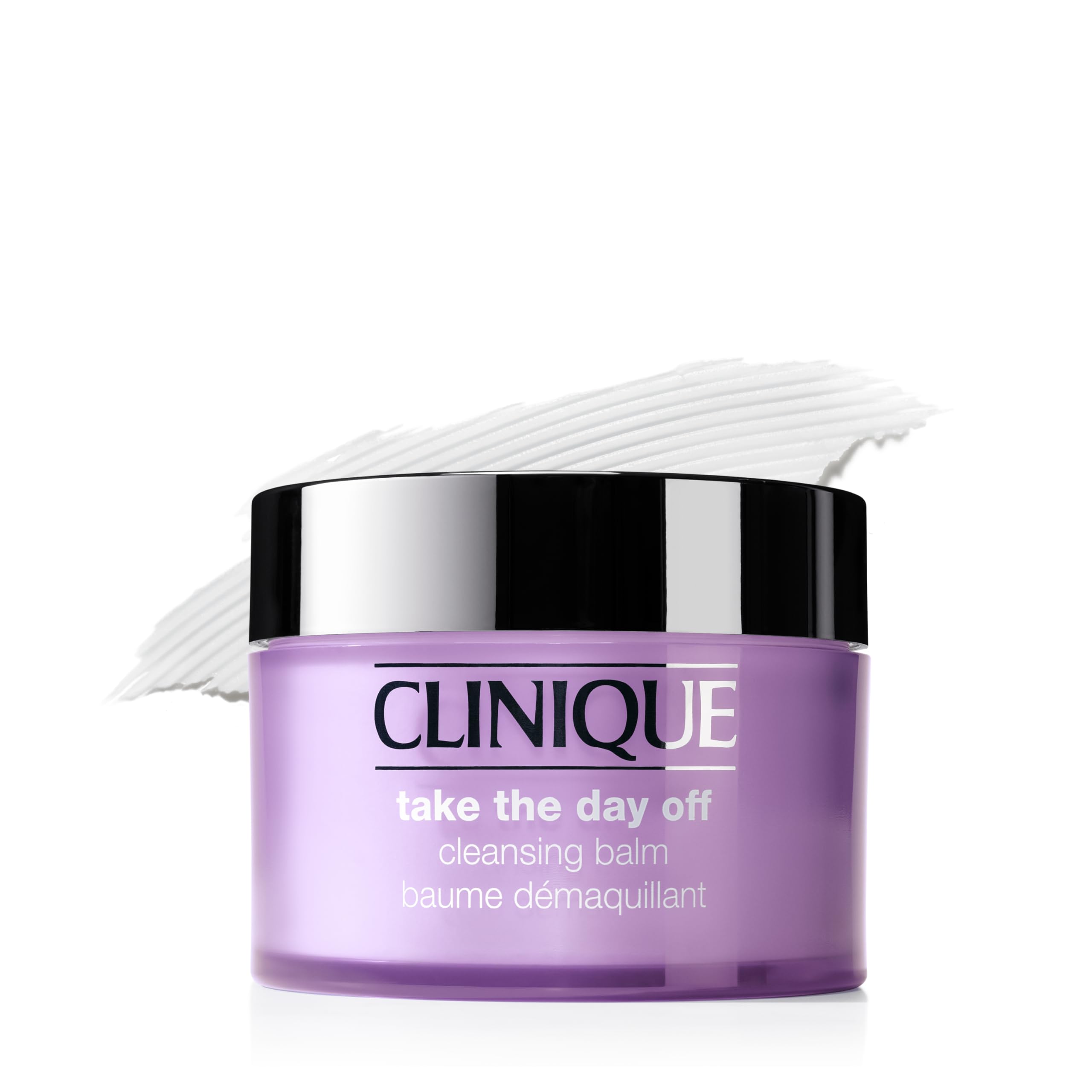 Clinique jar front showing label and clean packaging benefits