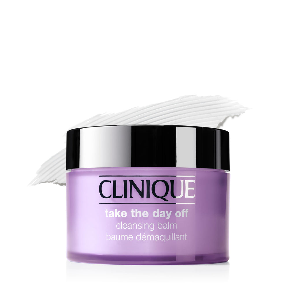 Clinique jar front showing label and clean packaging benefits
