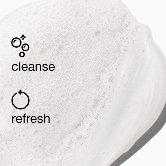 Clinique pump close-up demonstrating easy dispensing and controlled use benefit