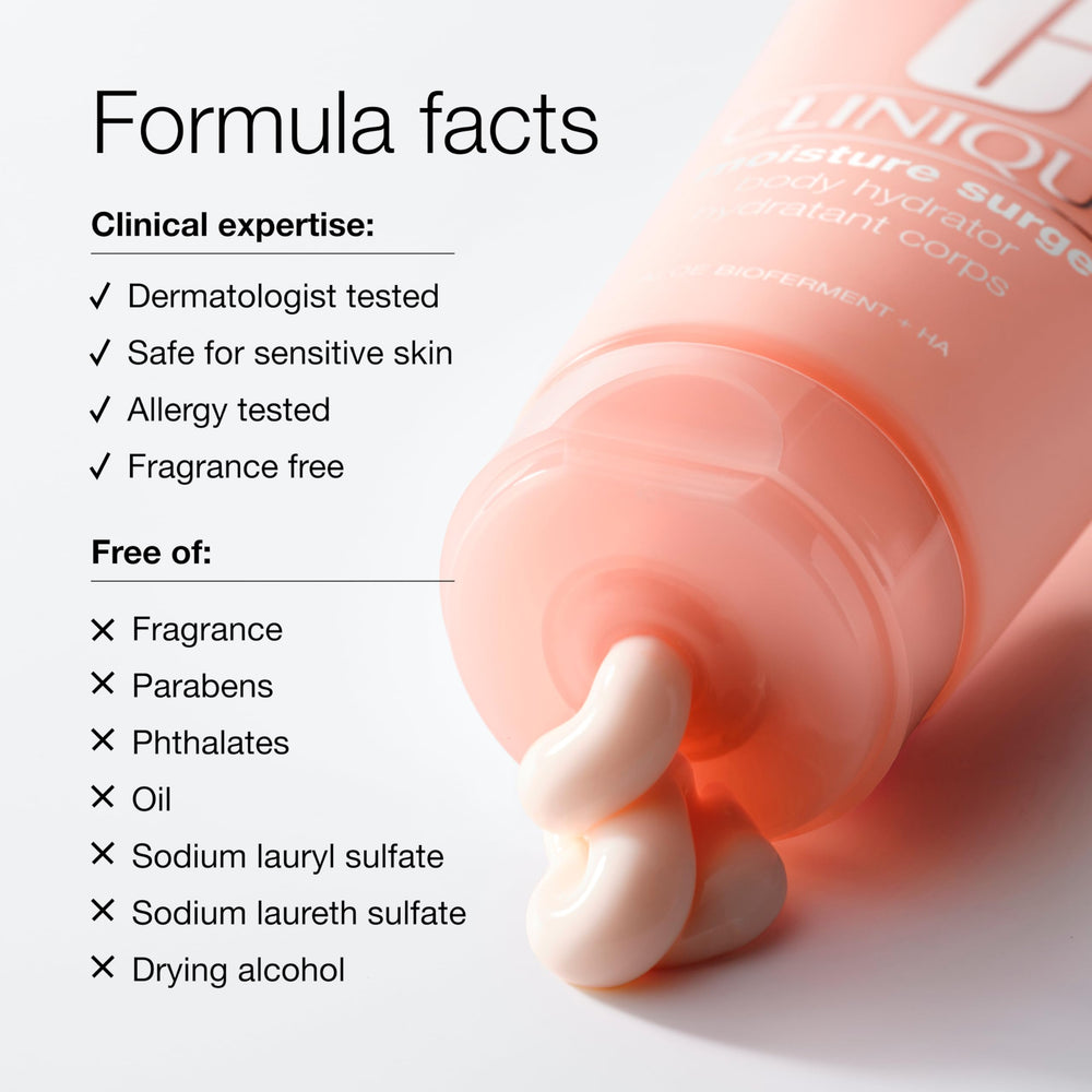 Clinique texture close-up of cloud-like cream demonstrating fast absorption benefit