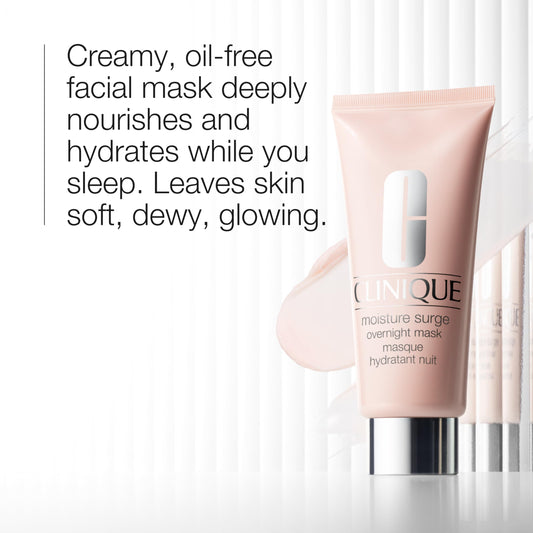 Clinique creamy texture close-up highlighting smooth absorption and lightweight feel