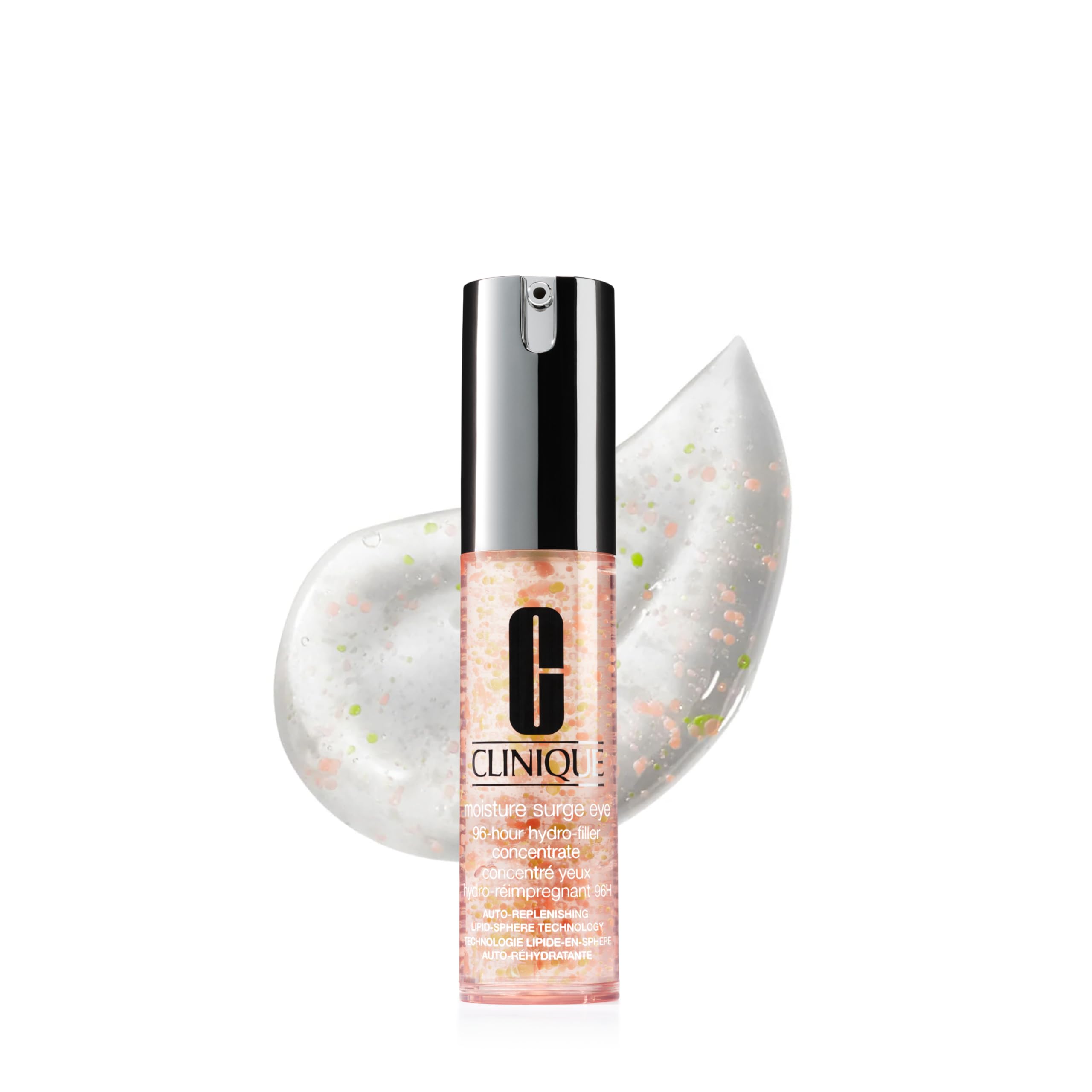 Clinique front packaging showing compact travel tube and product name benefits