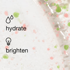 Clinique gel texture close-up demonstrating lightweight hydrated finish benefit