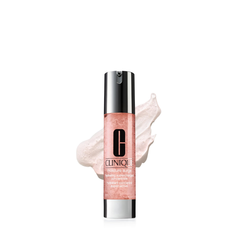 Clinique front packaging showing bottle and label, highlights brand trust and clarity