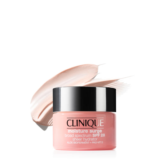 Clinique front packaging showing product and brand for reliable hydration