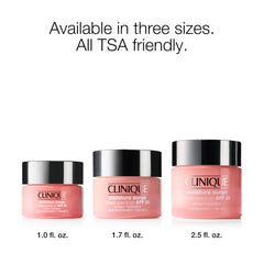 Clinique product on bathroom shelf in morning routine highlighting makeup-ready base