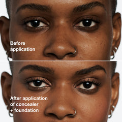 Clinique porcelain beige texture swirled to show hydrating finish
