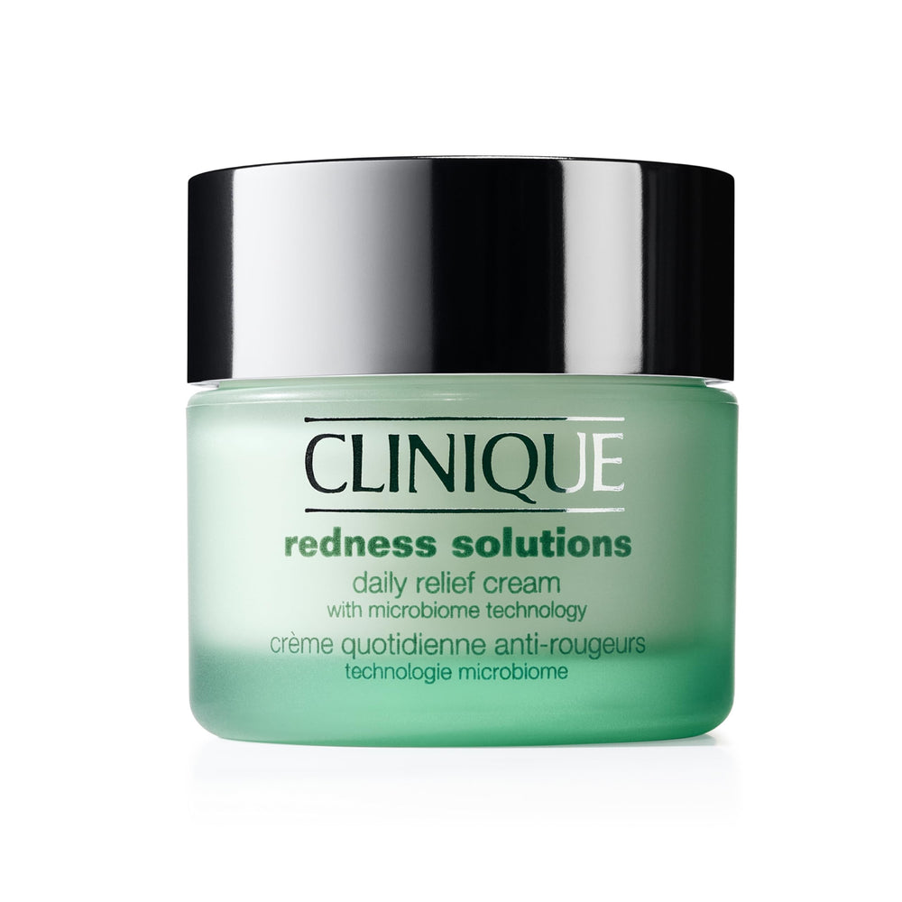 Clinique front packaging showing jar and branding for quick identification and trust