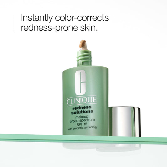 Clinique pump close-up highlighting dispenser for controlled, mess-free foundation application