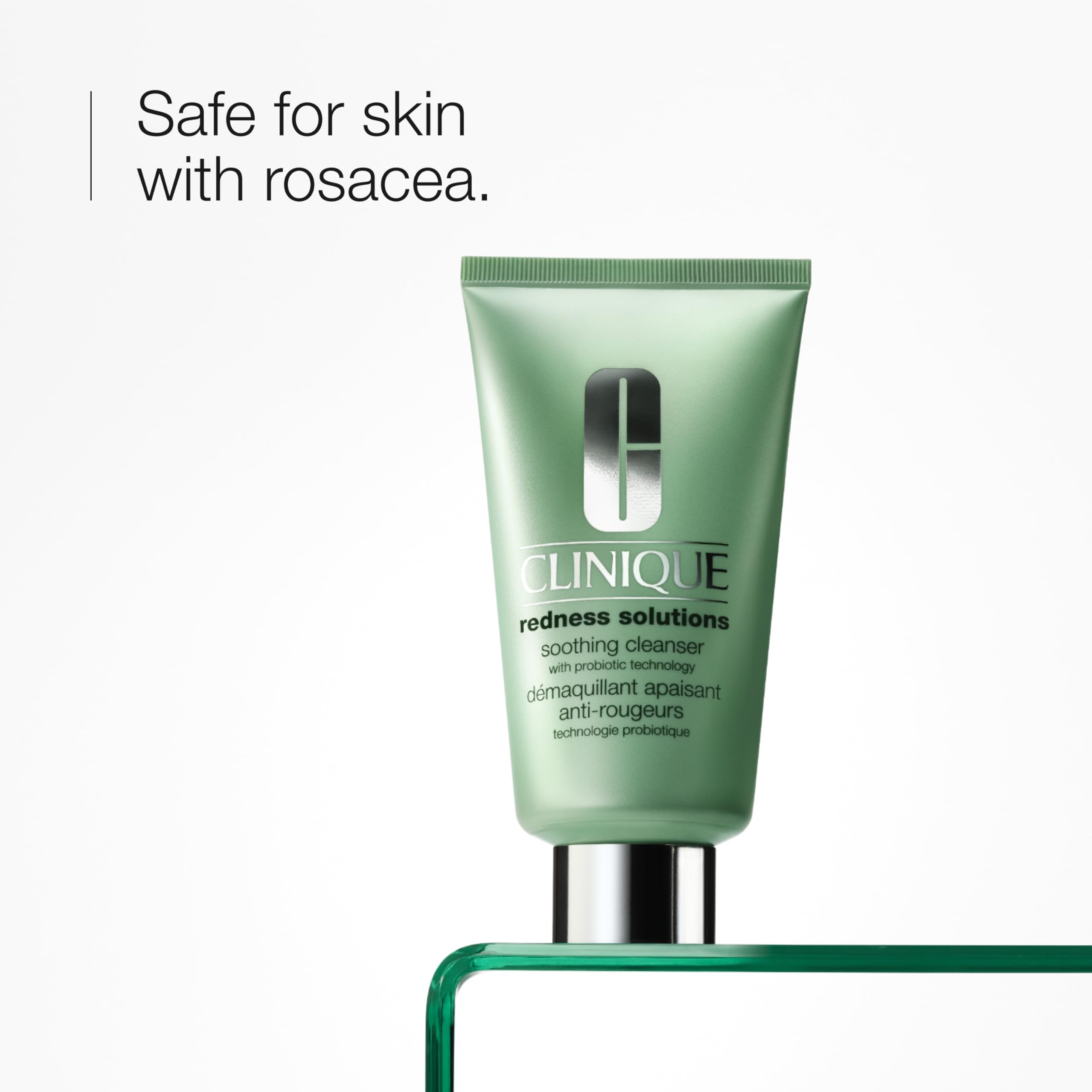 Clinique pump dispensing cream cleanser for easy mess-free use benefit