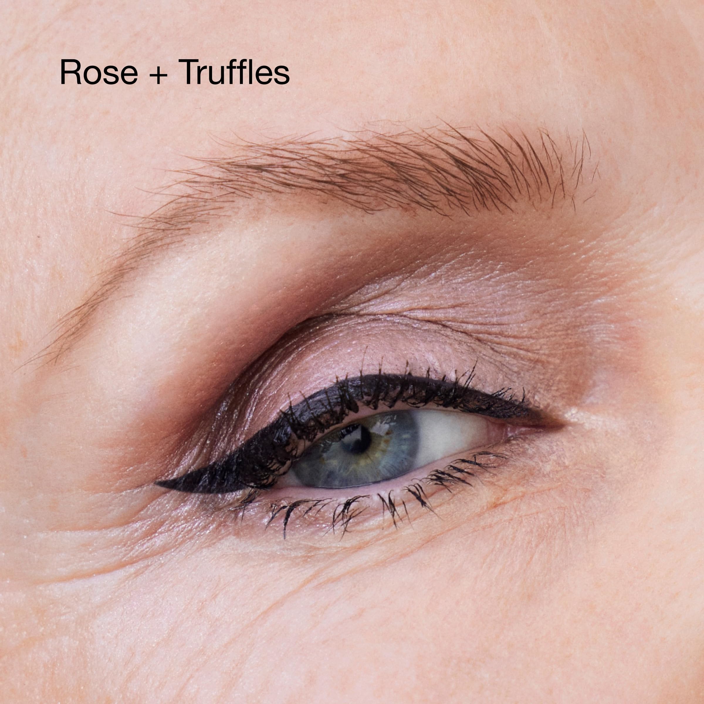 Clinique powder tip close detail showing sponge applicator for precise definition