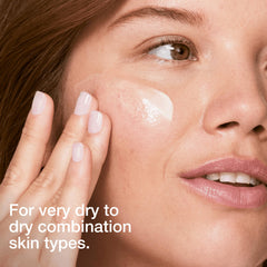 Clinique 4.2 fl oz bottle beside common items to show real-life size and travel practicality