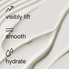 Clinique jar next to a ruler showing the 1.7 fl oz size for scale