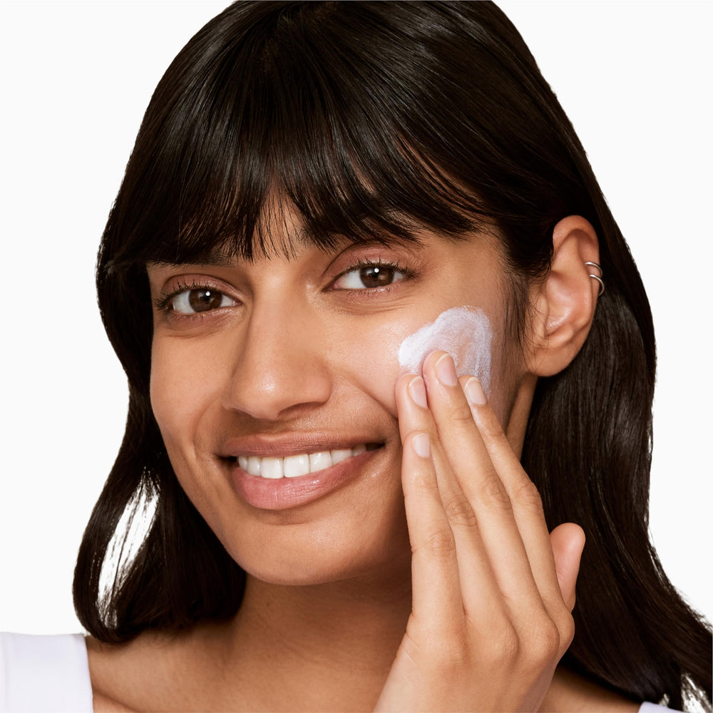 Clinique product label and ingredient panel highlighting zinc oxide protection