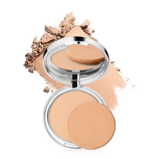 Clinique compact front view showing product and shade for easy selection