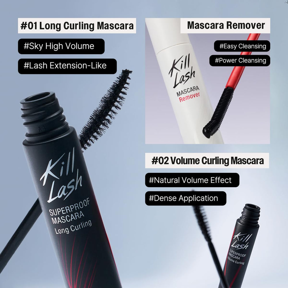 CLIO PROFESSIONAL 002 volume curling mini tube displaying compact travel-ready volume