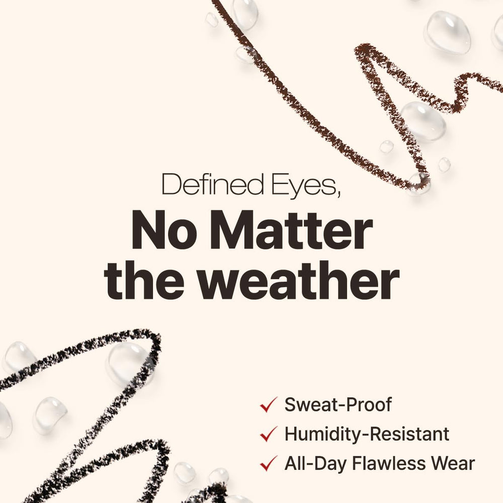 CLIO PROFESSIONAL applied on upper lashline showing smooth definition and lasting wear