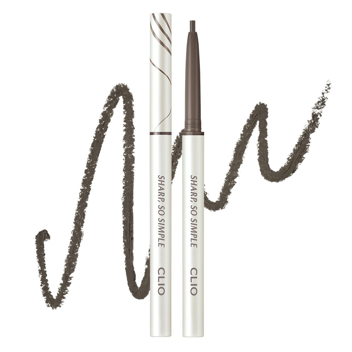 CLIO PROFESSIONAL front packaging of the mute gray pencil showing shade and branding