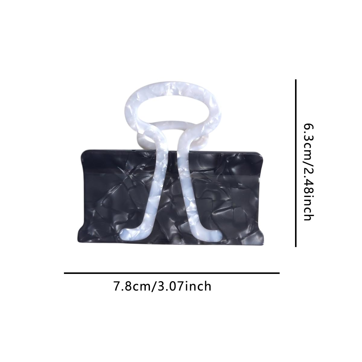 Clip Sugar close-up on acetate texture highlighting smooth finish and reduced snagging