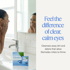 Cliradex wipe fiber texture close-up highlighting effective debris removal