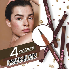 CLLFUU freckle pen medium shade ink swatch showing natural finish