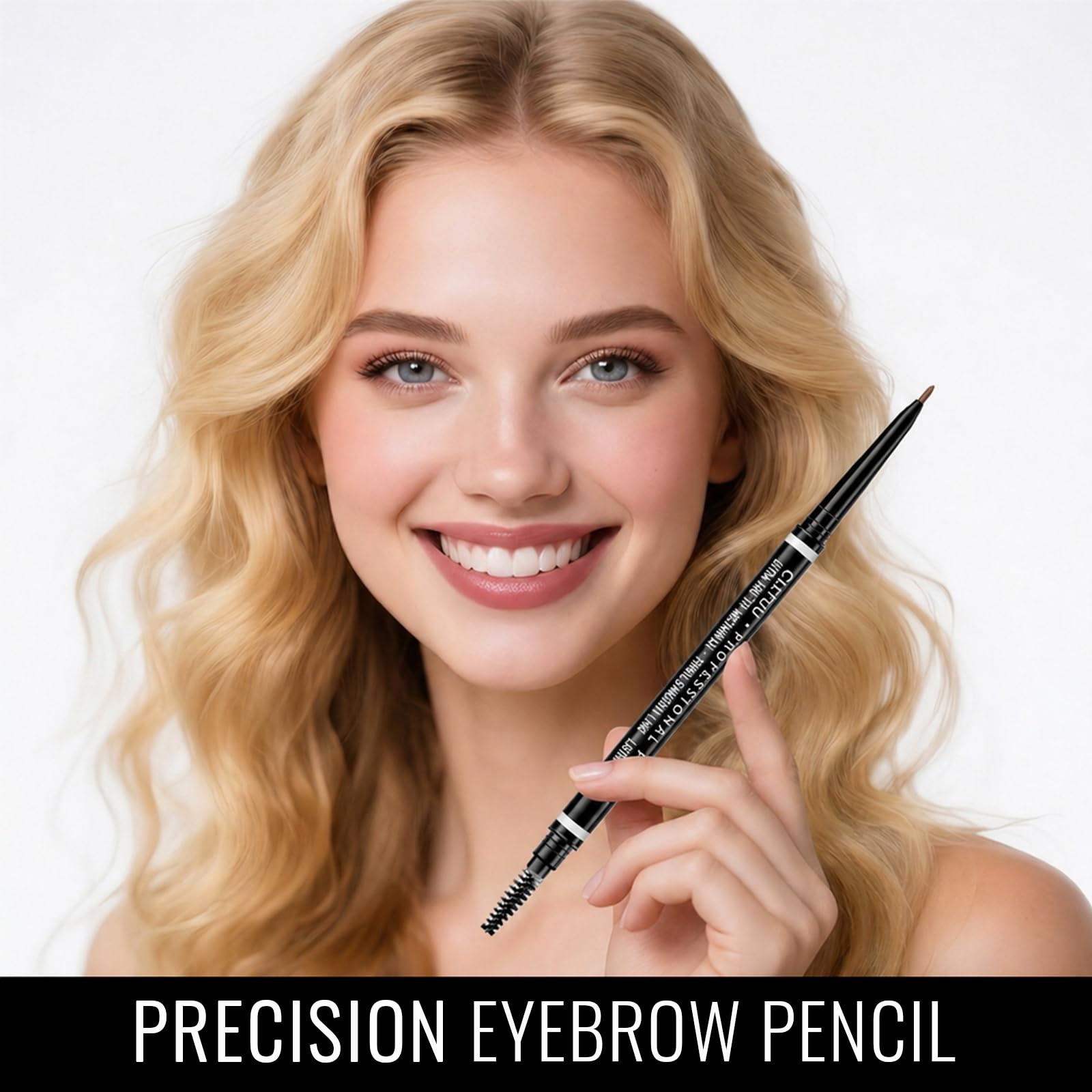 CLLFUU pencil tip closeup demonstrating fine precision for hairlike strokes