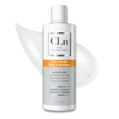 CLn front bottle showing product name and fragrance-free benefit
