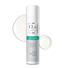 CLn cleanser front packaging showing gentle formulation and size