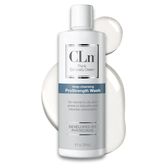 CLn ProStrength front packaging showing clean label and volume benefit