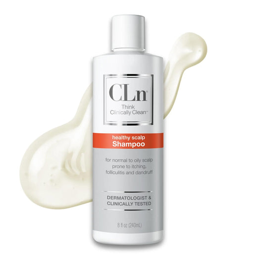 CLn bottle front view showing clean label and size benefit