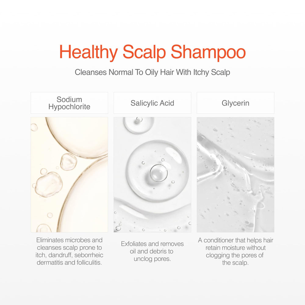 CLn shampoo lather texture illustrating gentle exfoliating foam