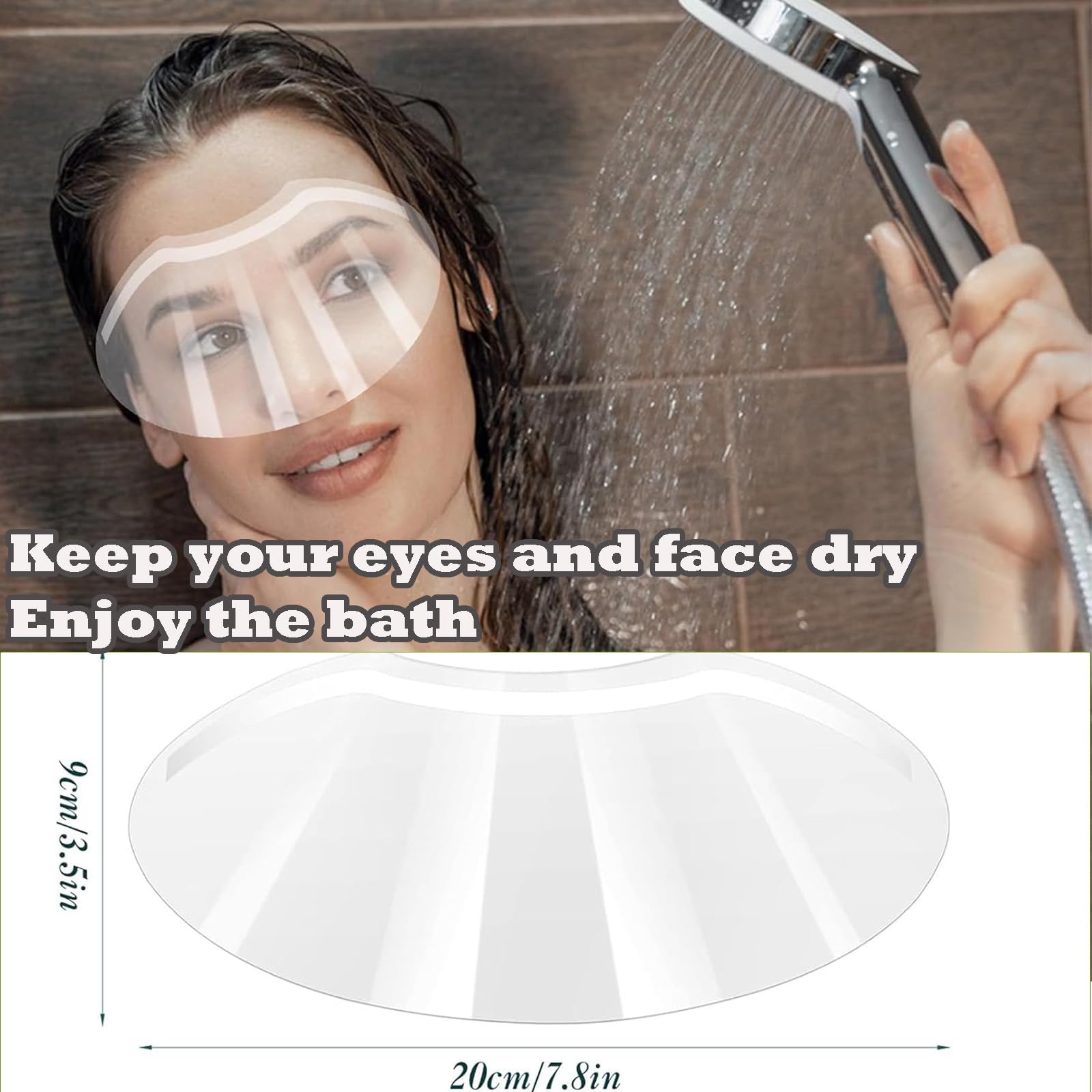 CLOEWCL shield beside hand to show true size and coverage benefit