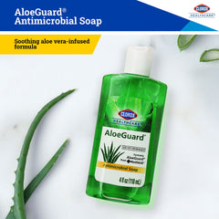 Clorox AloeGuard foam texture dispensed from pump demonstrating gentle moisturizing