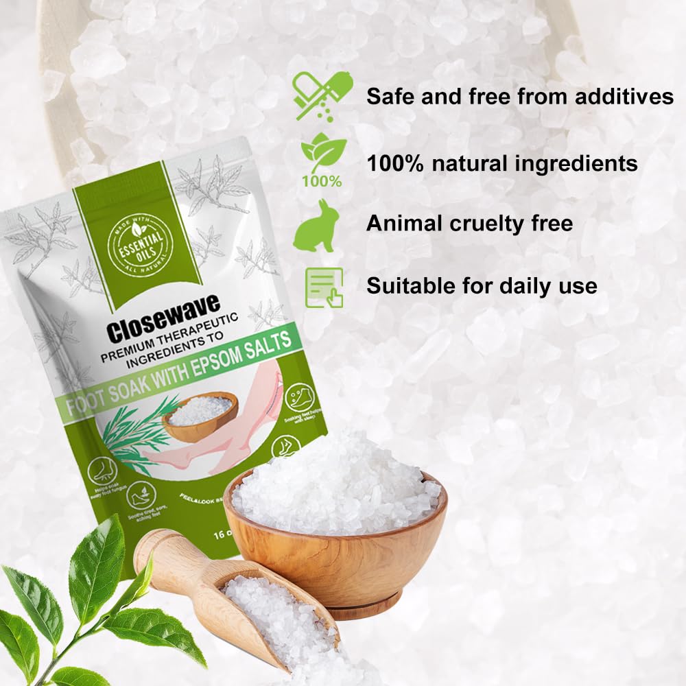 closewave ingredients label closeup listing natural botanicals