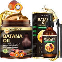 CLOTHES OF SKIN bottle front view showing pure batana oil benefit nourishment