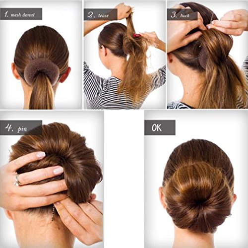 CLOTHOBEAUTY color match swatches blonde and brown for natural blending