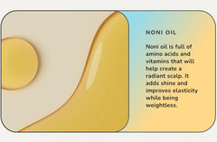 Cloud Haircare shampoo in hand poured to show lightweight consistency and control
