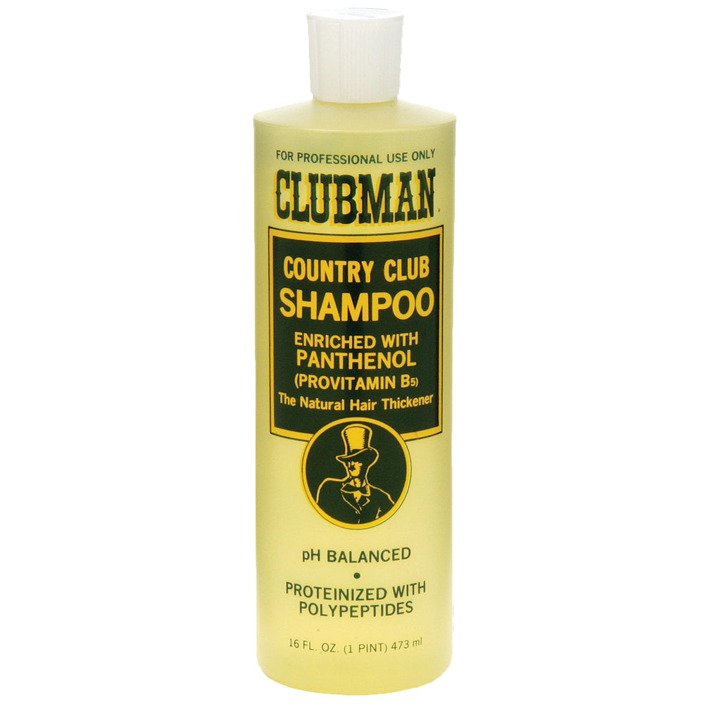 Clubman Country Club front bottle showing packaging and classic grooming scent benefit