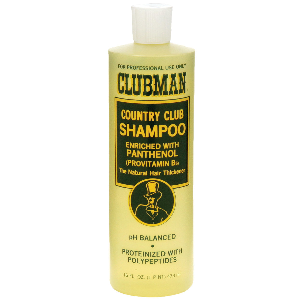 Clubman Country Club front bottle showing packaging and classic grooming scent benefit
