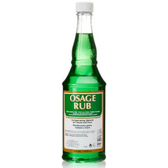 Clubman bottle front view showing product and professional size benefit
