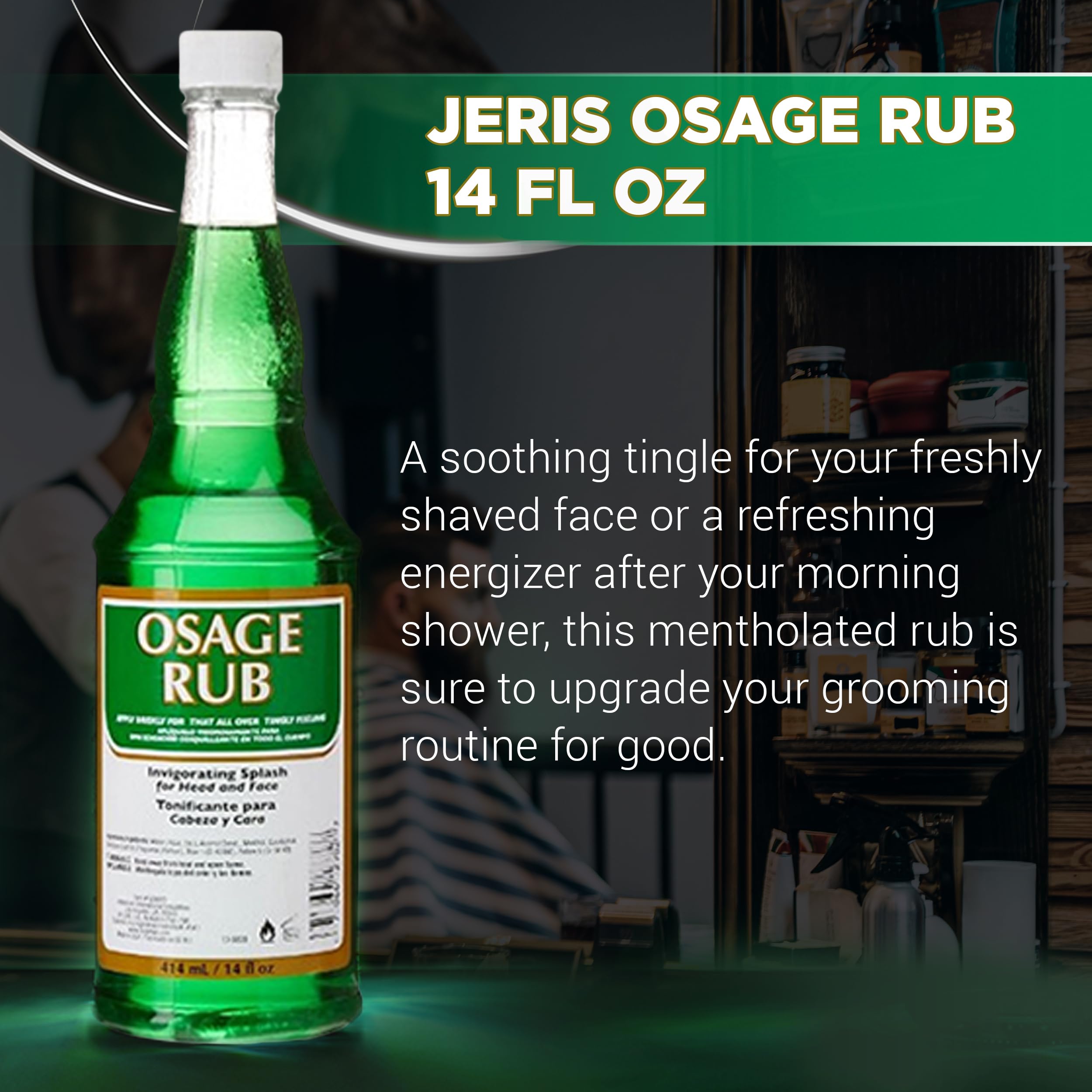 Clubman tonic pouring to show lightweight texture and easy application