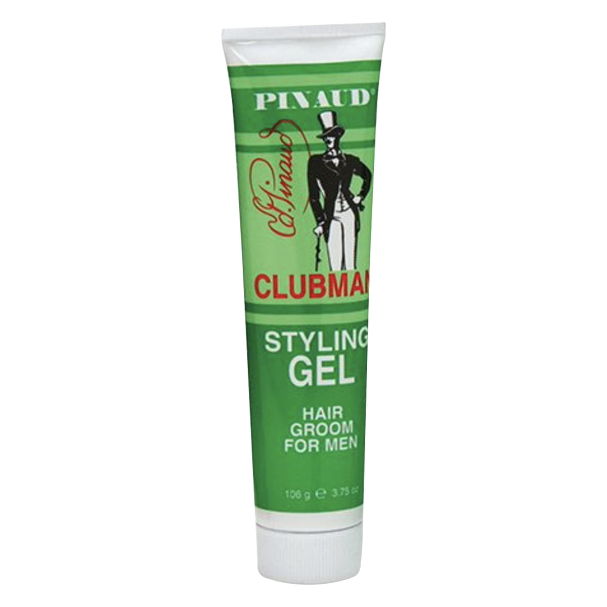 Clubman Pinaud front tube showing packaging and brand for easy identification and convenience