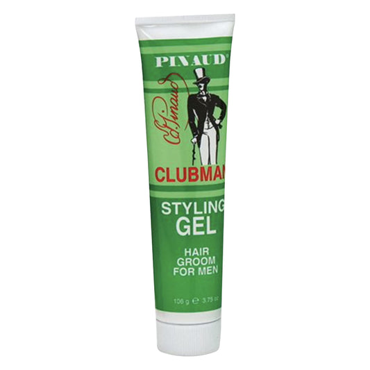Clubman Pinaud front tube showing packaging and brand for easy identification and convenience