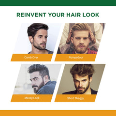 Clubman Pinaud styled short haircut showing natural finish and all-day manageability