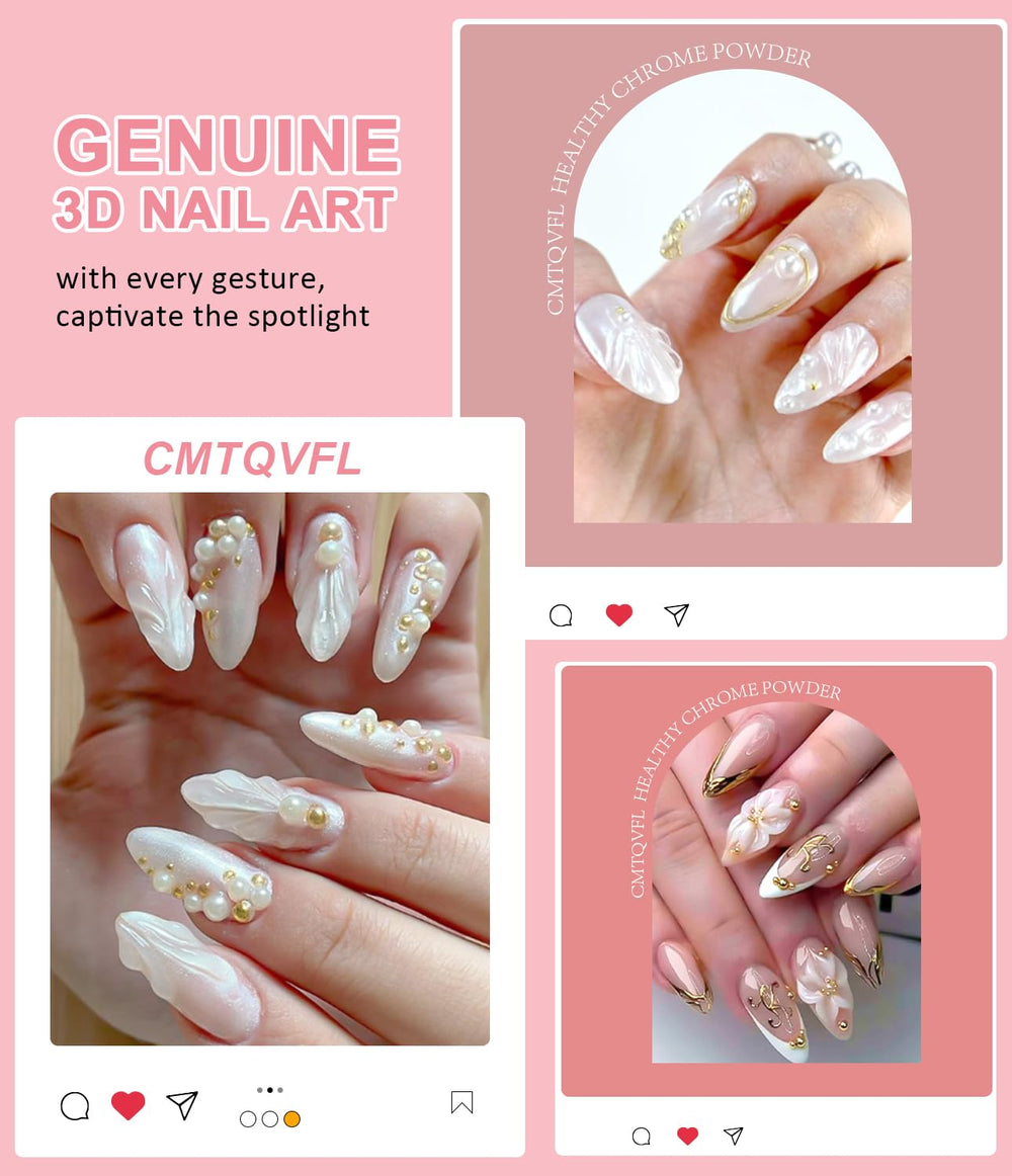 CMTQVFL lifestyle salon station with finished nails showing professional results