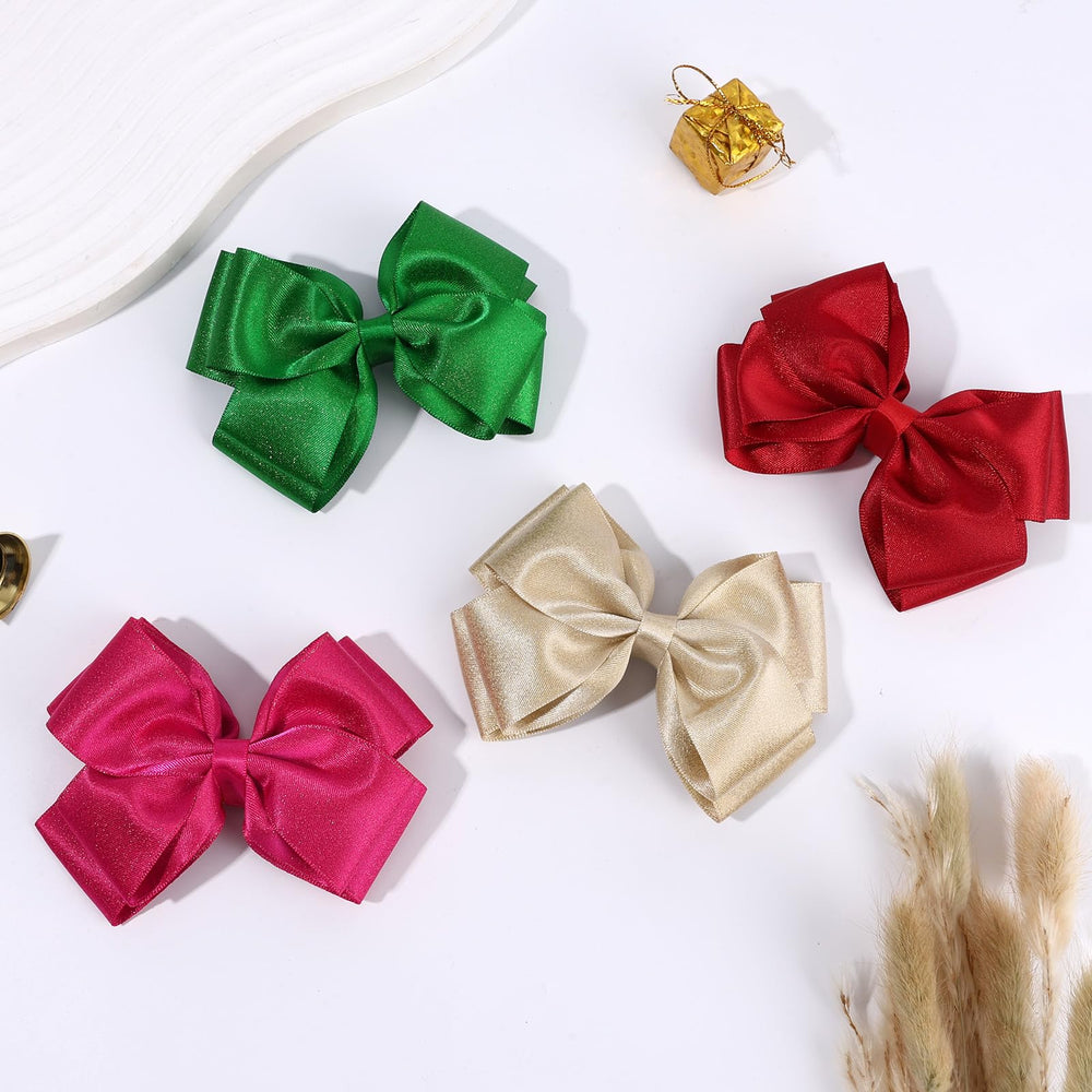 CN bow in party setting complementing dress and festive styling