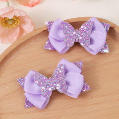 CN bow in birthday party setting adding sparkle to children's outfit