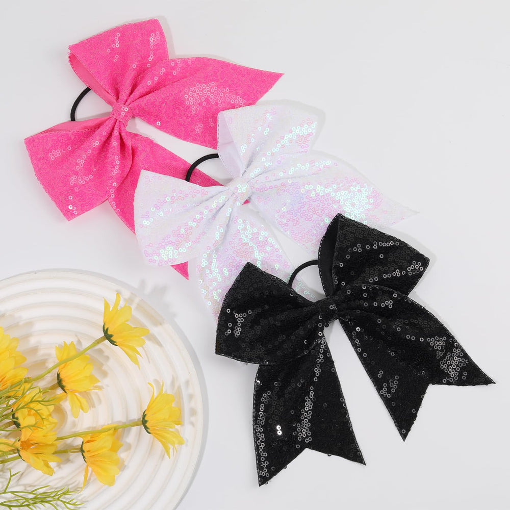 CN lifestyle cheerleader wearing bow demonstrating performance-ready look